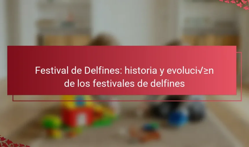 Festival de Delfines: historia y evolución de los festivales de delfines